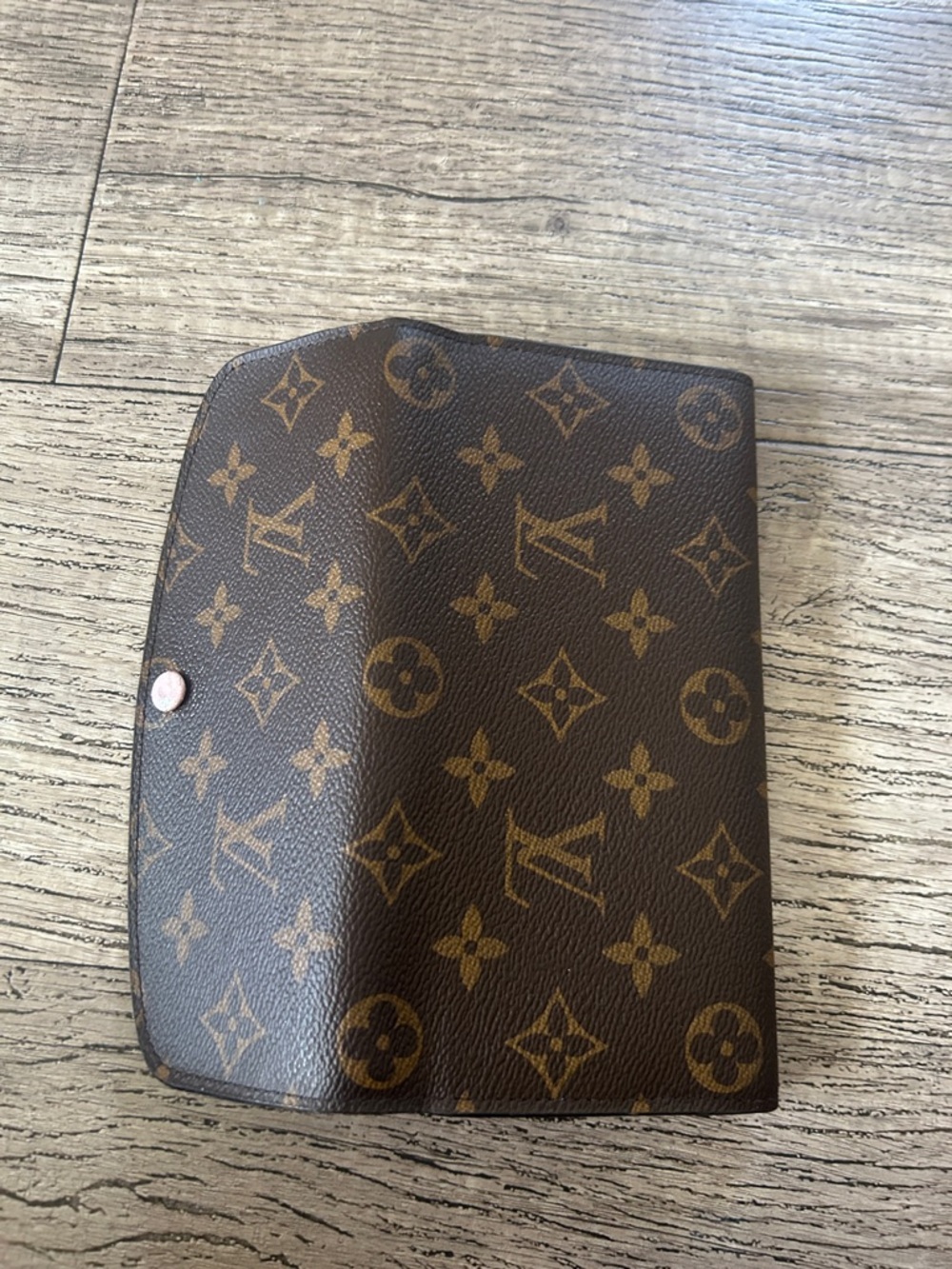 Louis Vuitton Monogram Canvas Emilie Long Wallet in Brown and Pink - Picture 13 of 17